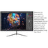 LUCKYFIVE 27'' UHD (3840 x 2160) IPS Zero-Frame LED Monitor, 4K Computer Monitor with Speakers,60Hz,99% sRGB,5ms,2X HDMI,DisplayPort,VESA,Tilt Monitors Luckyfive   