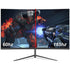 LUCKYFIVE 27 Inch 2560 x 1440 2K 165Hz Curved Gaming Monitor with Built-in Speakers, Tilt Adjustment, Support HDMI And DisplayPort, VESA Mountable Monitors Luckyfive   