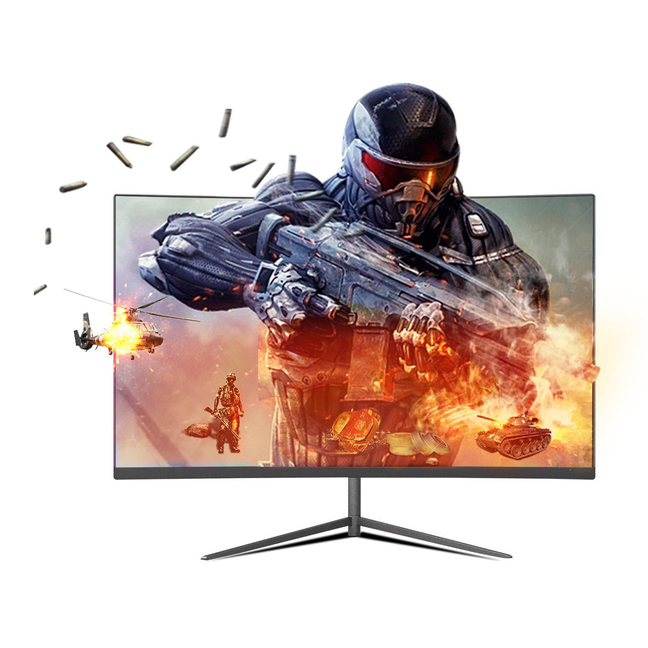 LGLO 27'' 1920 x 1080 165Hz Curved Gaming Monitor Monitors LGLO   