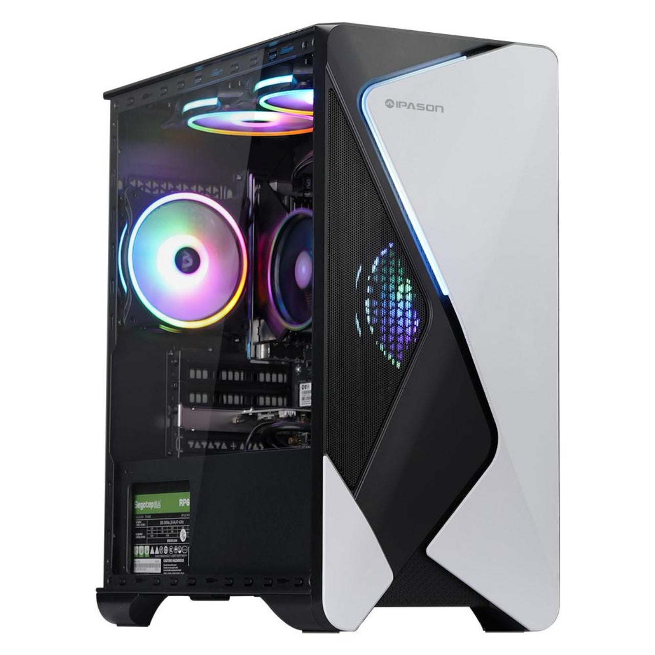 IPASON-AMD Ryzen 5 5600G -16GB DDR4 3200MHz -Gaming destop Gaming iPason   