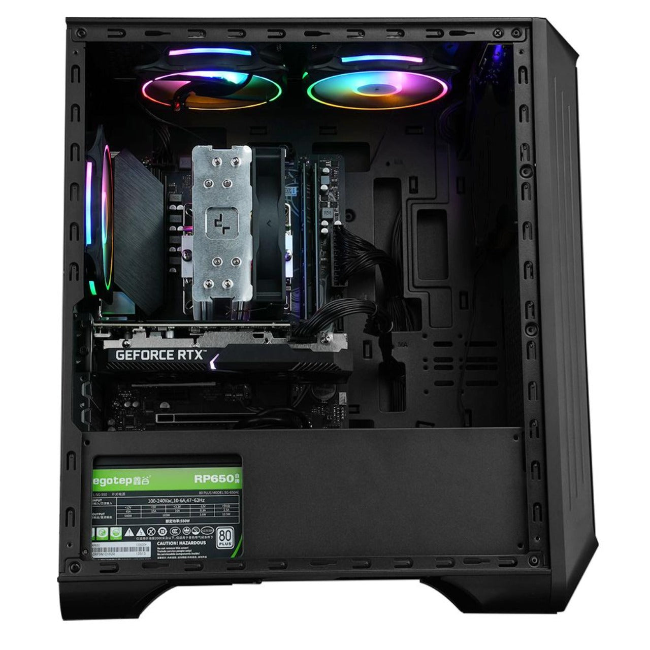 IPASON AMD Ryzen 5 5600 CPU-NVIDIA RTX 4060Ti-Gaming PC Destop Gaming iPason   