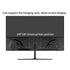 LUCKYFIVE 27'' 2K 165Hz HDR Gaming Monitor, 2560 x 1440P VA Display With Built-in Speakers, 178° Wide Viewing Angle, Support HDMI And DisplayPort, VESA Mountable Monitors Luckyfive   