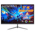 luckyfive 27 Inch 2560 x 1440 165Hz HDR Gaming Monitor with Built-in Speakers, VESA Mountable, Tilt Adjustment, Supports HDMI and DP Monitors Luckyfive 4K 60Hz Flat  