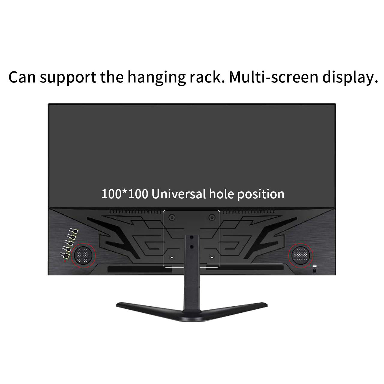 LUCKYFIVE 24 Inch 2K 75Hz Flat Monitor Monitors Luckyfive   