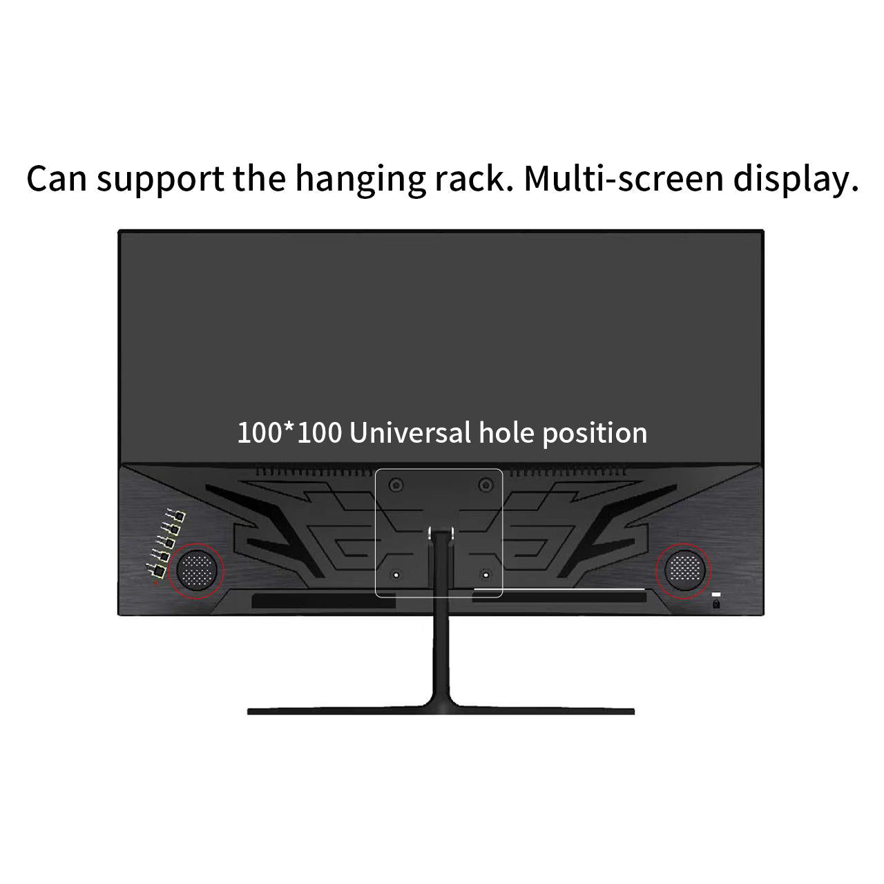 LGLO 22Inch Monitor Full HD 1920x1080P 75Hz Display With Built-in Speaker Monitors LGLO   