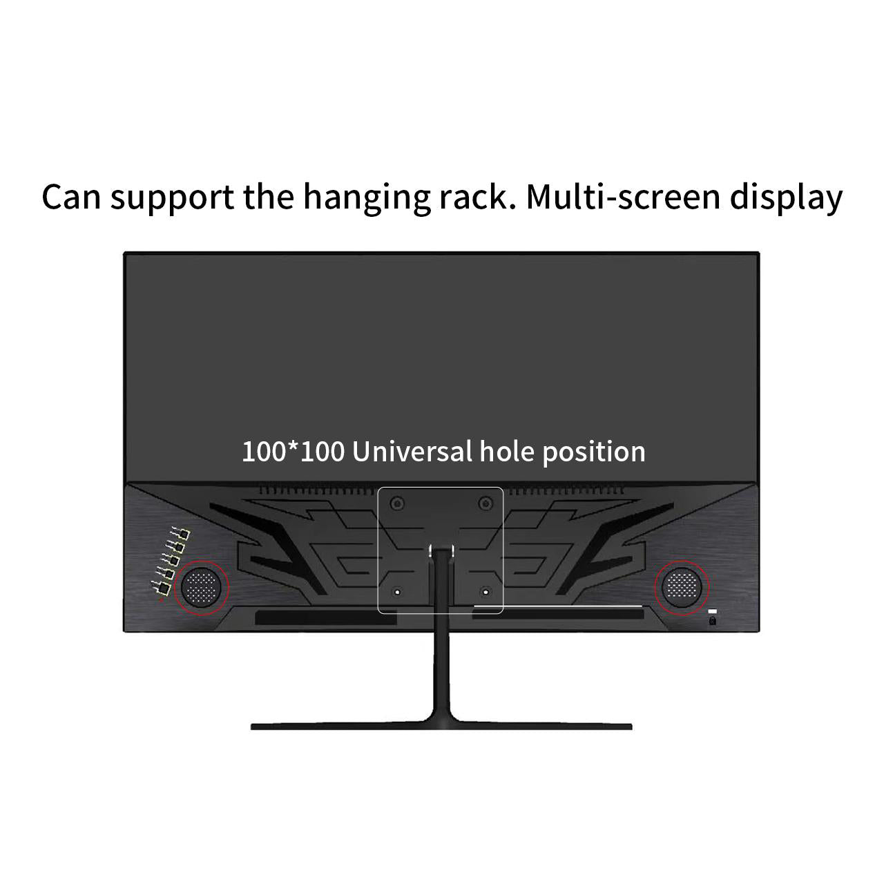 LGLO 24" 1920 x 1080 144Hz Gaming Monitor with Built-in Speakers Monitors LGLO   