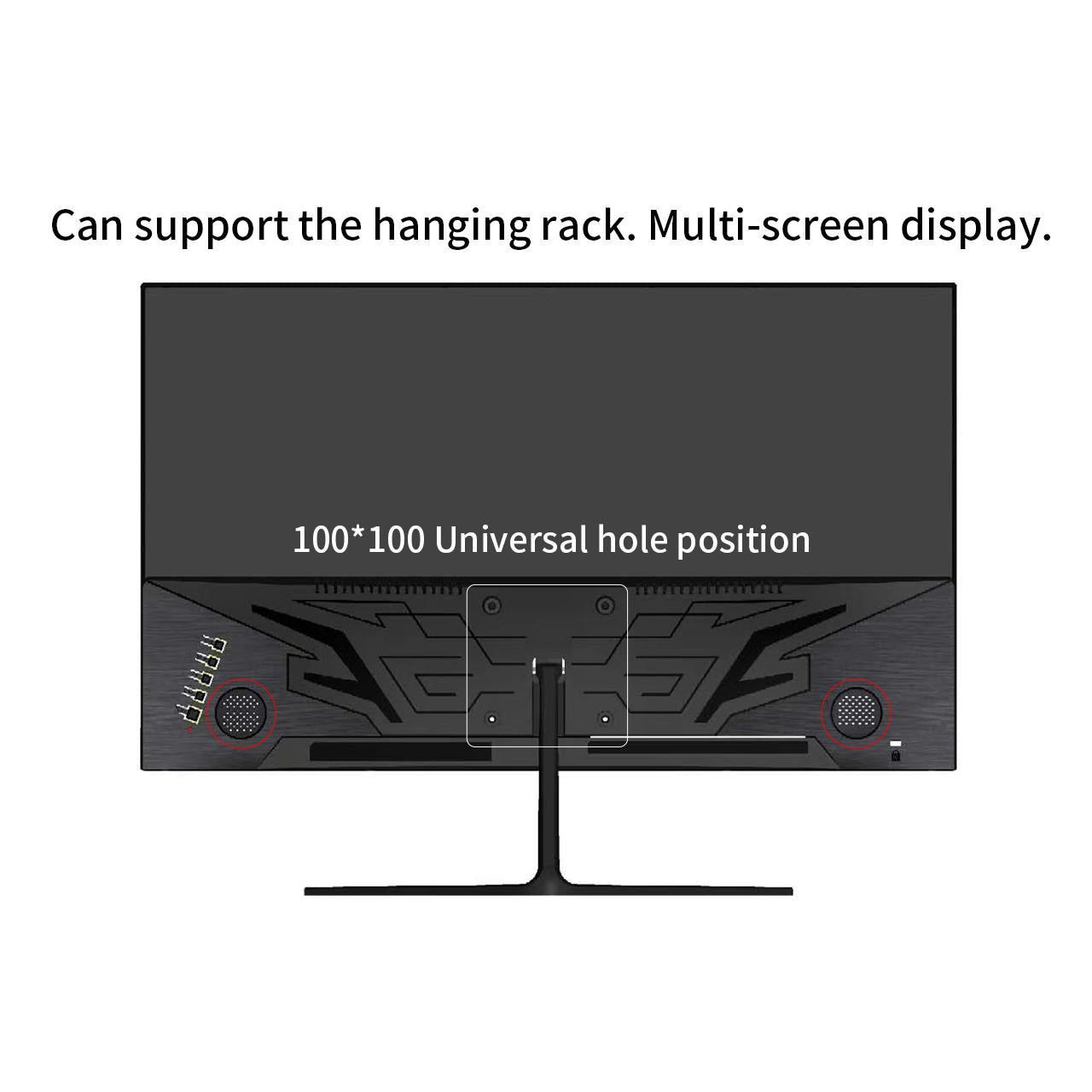 LUCKYFIVE 22 Inch 75Hz FHD 1080P Computer Monitor Monitors Luckyfive   