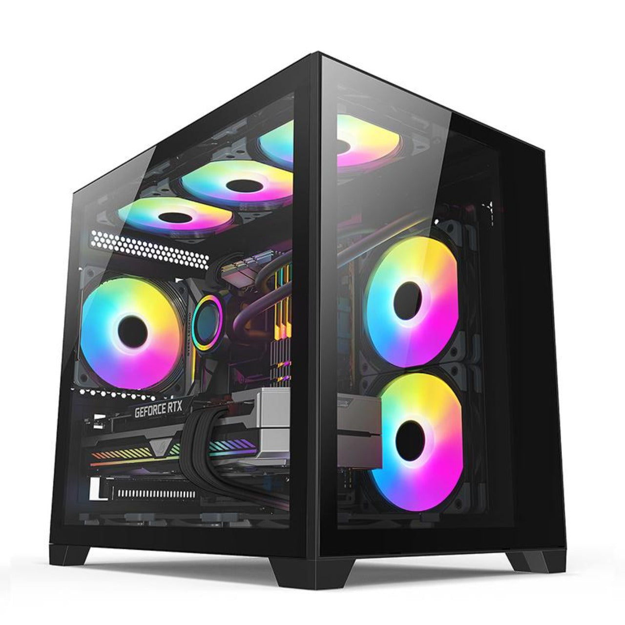 IPASON Intel Core i7 13th Gen and NVIDIA RTX 4070 Ti Gaming PC Desktop Gaming iPason   