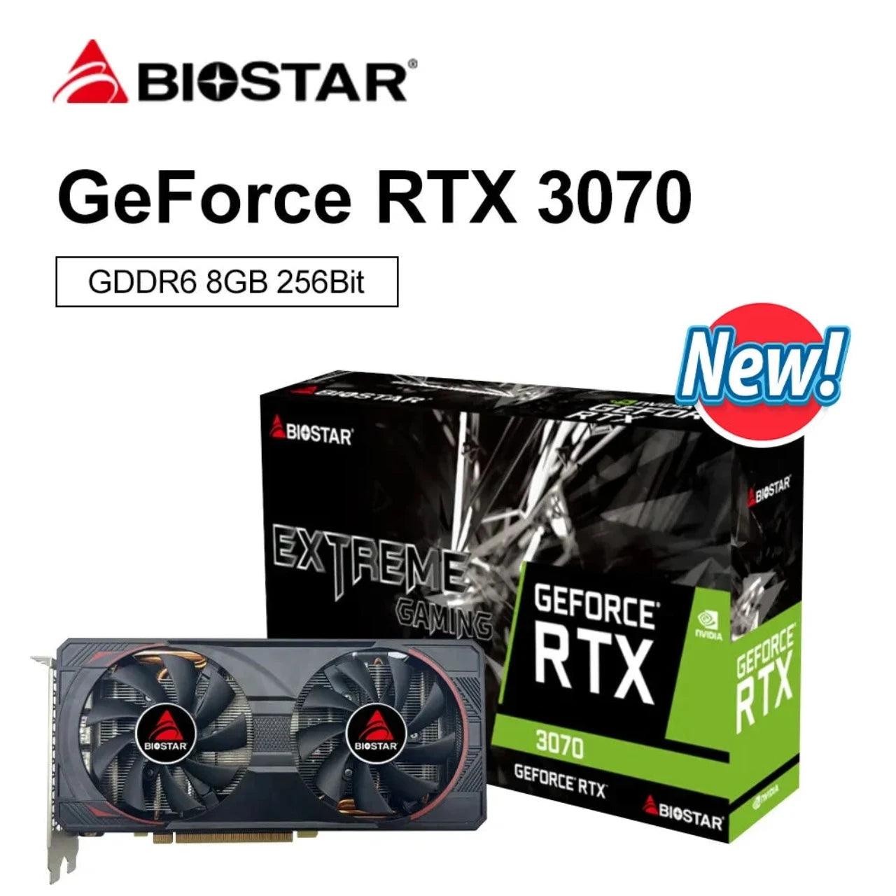 Biostar Graphics Card BIOSTAR NEW RTX3070 Graphics Cards – Cyvbers